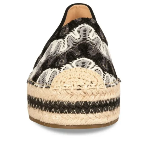 Espadrilles ZWART