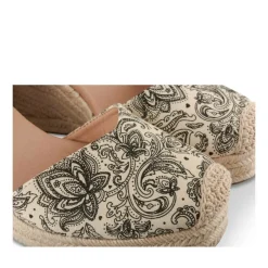 Espadrilles ZWART