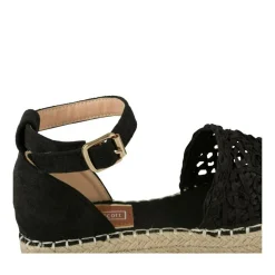 Espadrilles ZWART