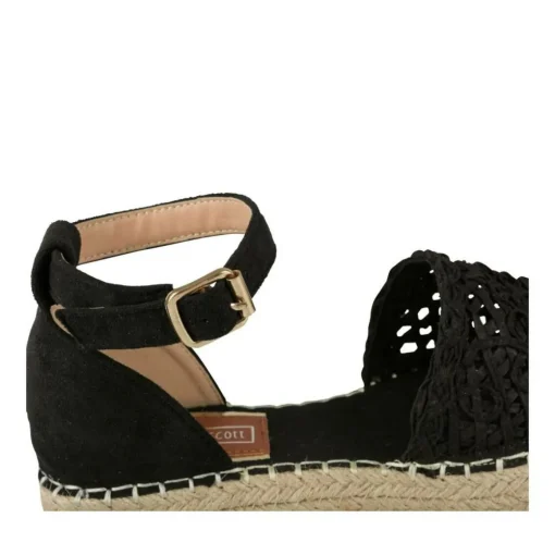Espadrilles ZWART