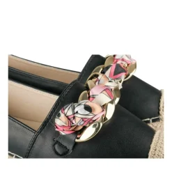 Espadrilles ZWART