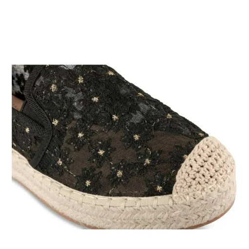 Espadrilles ZWART