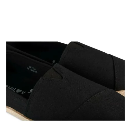 Espadrilles ZWART