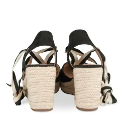 Espadrilles ZWART