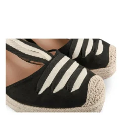 Espadrilles ZWART
