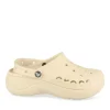 Hoeven BEIGE CROCS Baya Platform