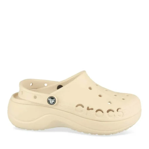 Hoeven BEIGE CROCS Baya Platform