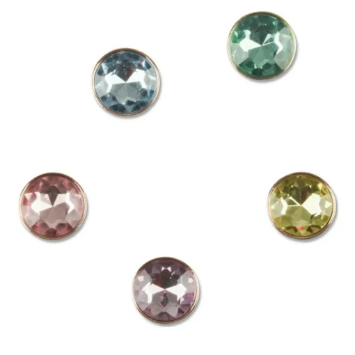 Jibbitz Charms Gold and Gem CROCS
