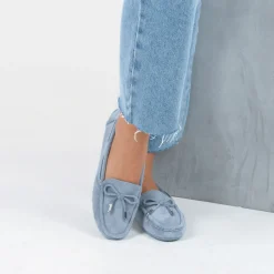 Mocassins BLAUW