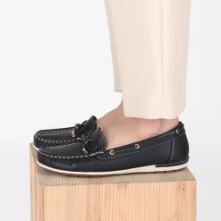 Mocassins BLAUW