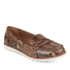 Mocassins KASTANJEBRUIN