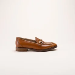Mocassins KASTANJEBRUIN