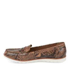 Mocassins KASTANJEBRUIN