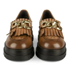 Mocassins KASTANJEBRUIN