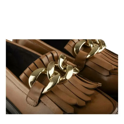 Mocassins KASTANJEBRUIN