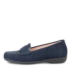 Mocassins NAVY NEOSOFT DAMES LEER