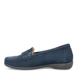 Mocassins NAVY NEOSOFT DAMES LEER