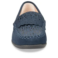Mocassins NAVY NEOSOFT DAMES LEER