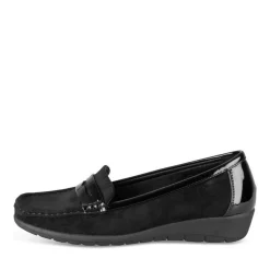 Mocassins ZWART