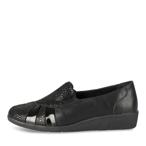 Mocassins ZWART