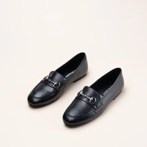 Mocassins ZWART