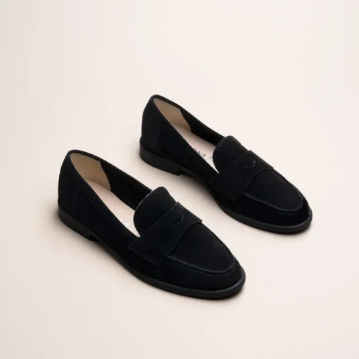 Mocassins ZWART