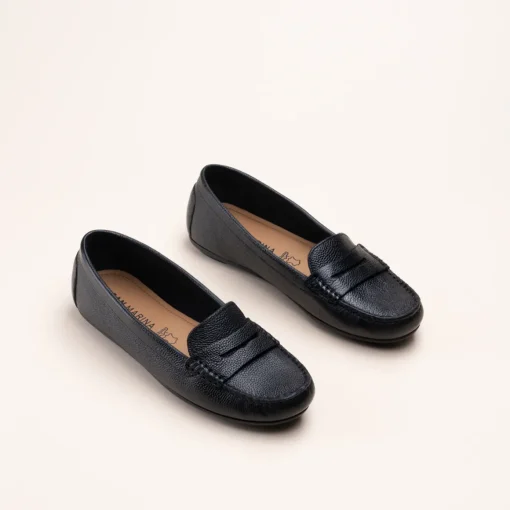 Mocassins ZWART