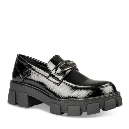 Mocassins ZWART