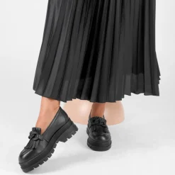 Mocassins ZWART