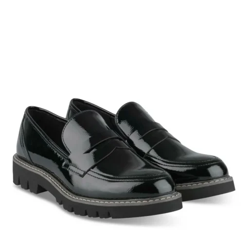 Mocassins ZWART