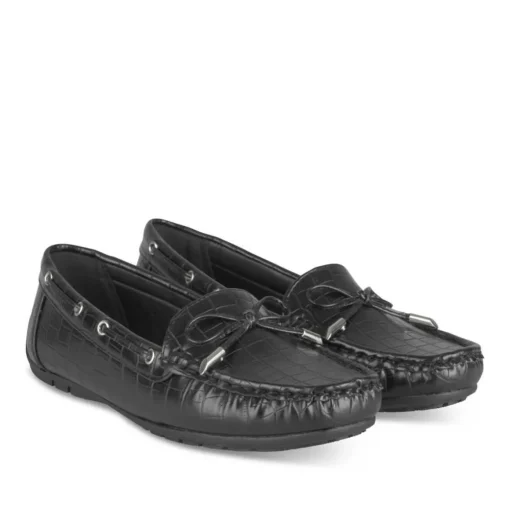 Mocassins ZWART