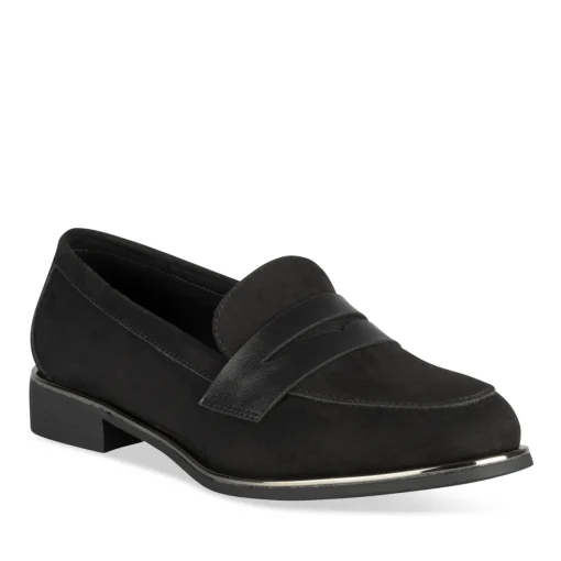 Mocassins ZWART