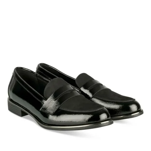 Mocassins ZWART