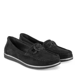 Mocassins ZWART