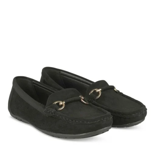 Mocassins ZWART