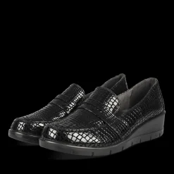 Mocassins ZWART