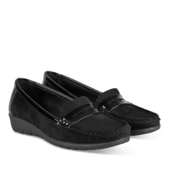 Mocassins ZWART