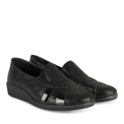 Mocassins ZWART