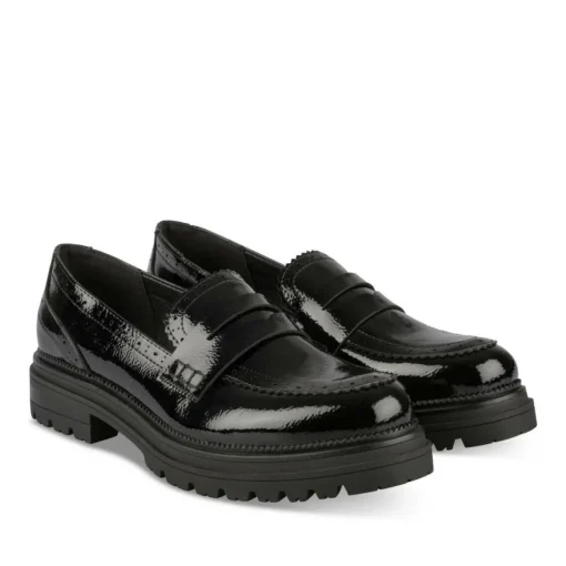 Mocassins ZWART