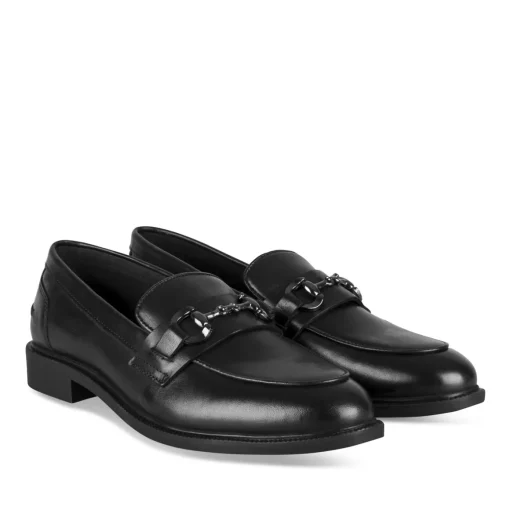 Mocassins ZWART