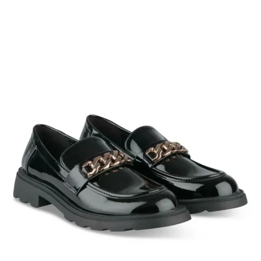 Mocassins ZWART