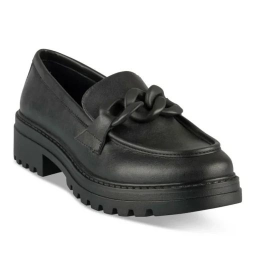 Mocassins ZWART