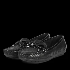 Mocassins ZWART
