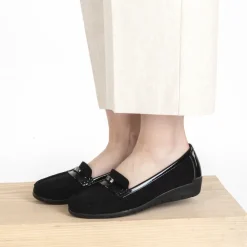 Mocassins ZWART