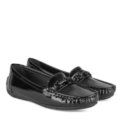 Mocassins ZWART