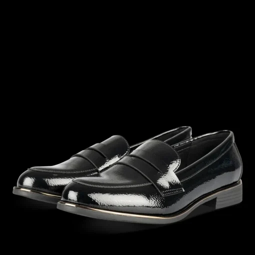Mocassins ZWART