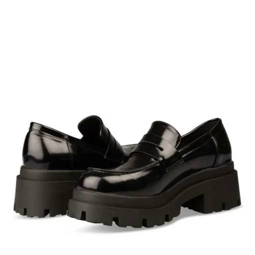 Mocassins ZWART