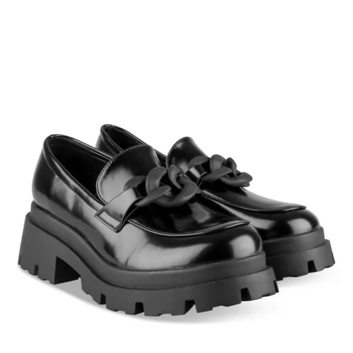 Mocassins ZWART