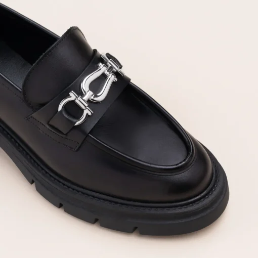 Mocassins ZWART