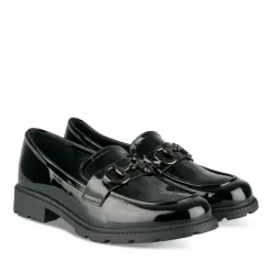 Mocassins ZWART